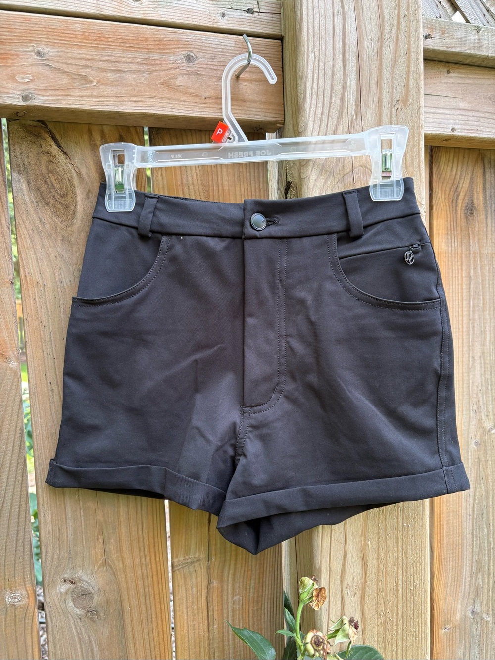 lululemon athletica Black High-Rise Everyday Shorts